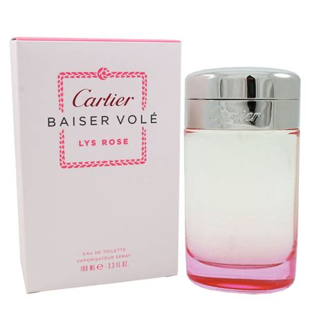 perfume cartier baiser vole lys rose|cartier perfume baiser vole price.